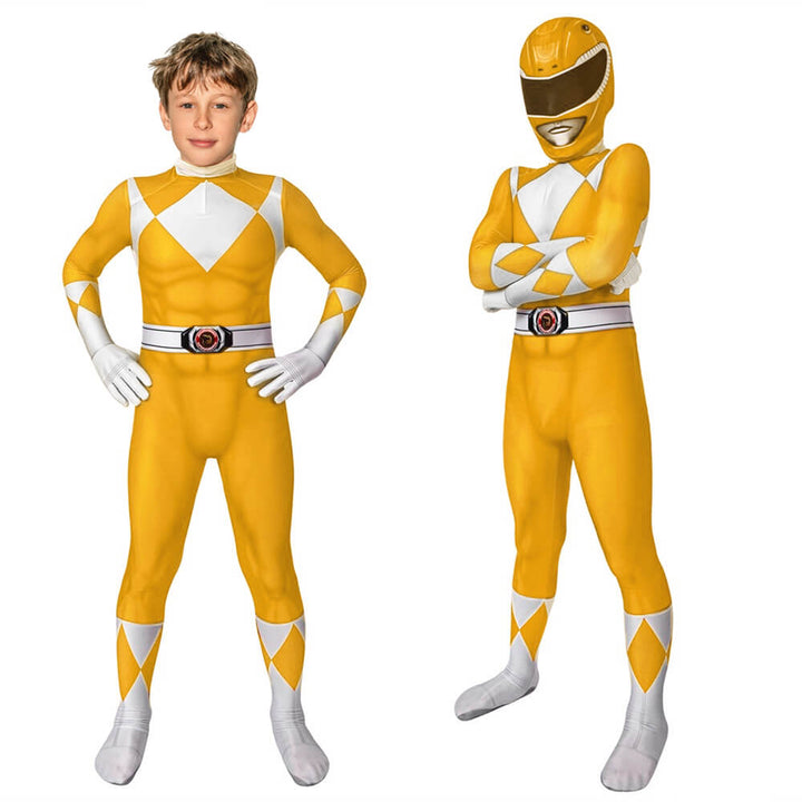 Dehnbarer Superhelden-Overall für Kinder. Ideal als Halloween- oder Faschingskostüm. Für Jungen & Mädchen.