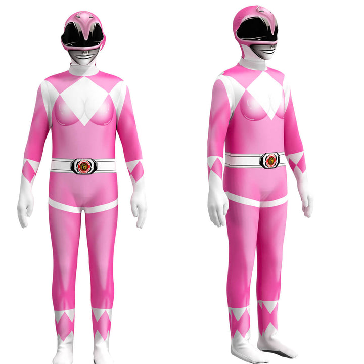 Kompletter Ranger-Kostüm-Overall für Kinder. Superhelden-Verkleidung für Cosplay, Partys & Rollenspiel.