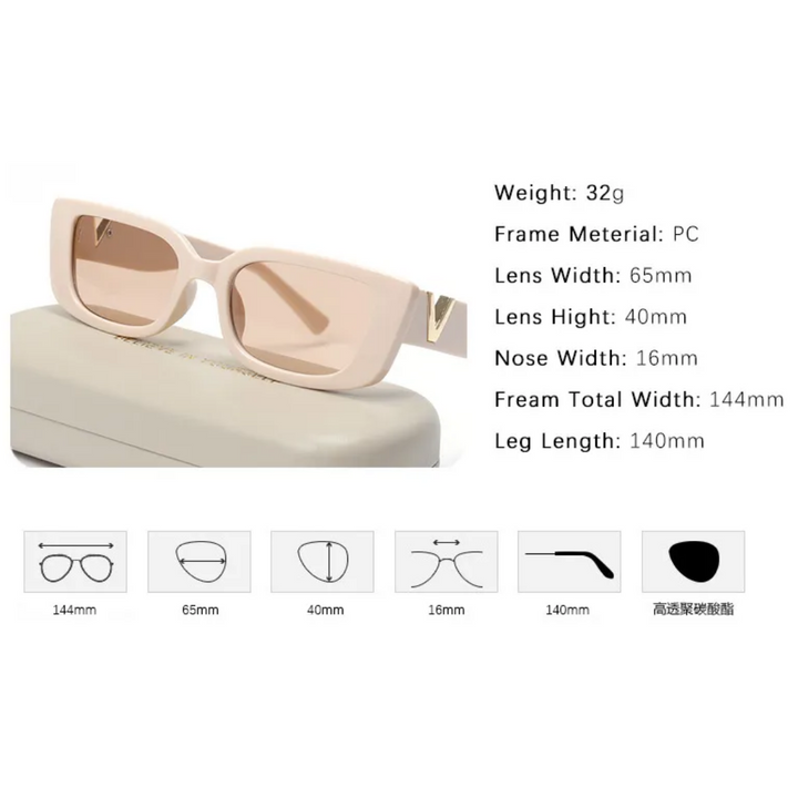 Ikonische Retro Katzenaugen Sonnenbrille, die perfekte Unisex UV400 Brille für einen Vintage-Vibe.