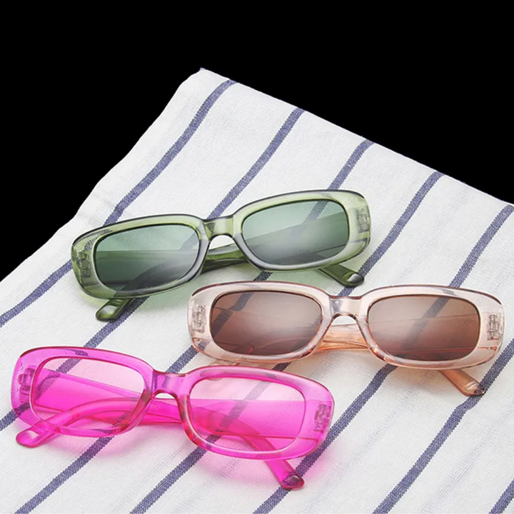 Vintage & Trendy: Unisex Sonnenbrille mit Retro-Flair; UV400 für den Sommer.