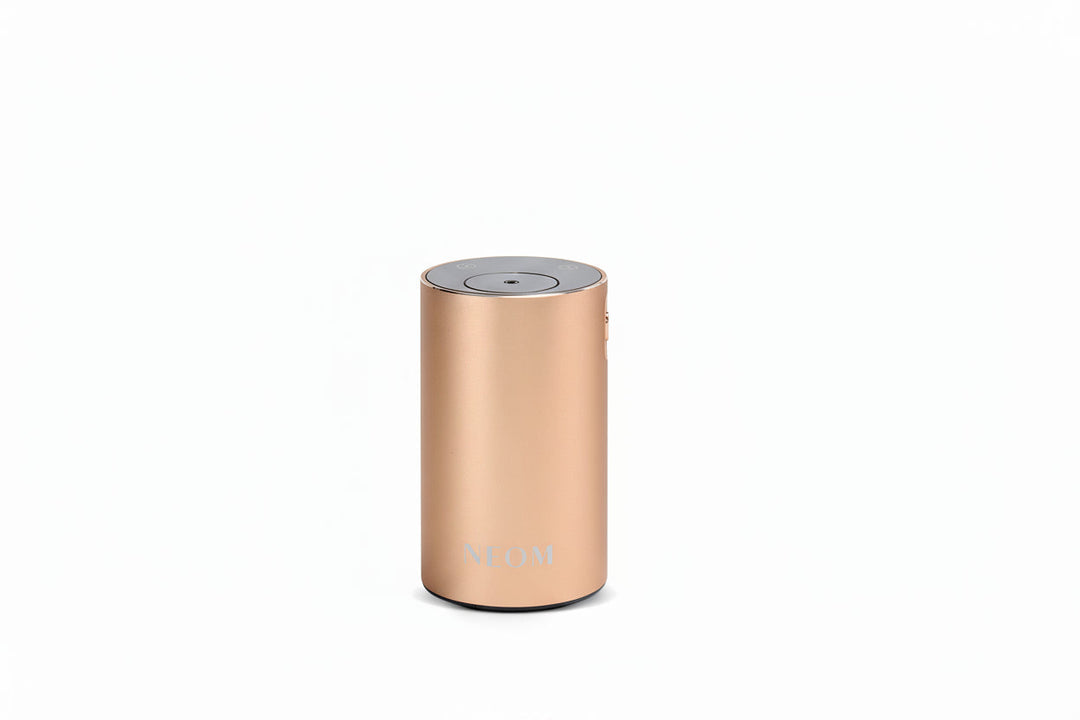 Tragbarer Aroma Diffusor, wasserlos, in elegantem Design. Ideal für ätherische Öle & Wohlbefinden.