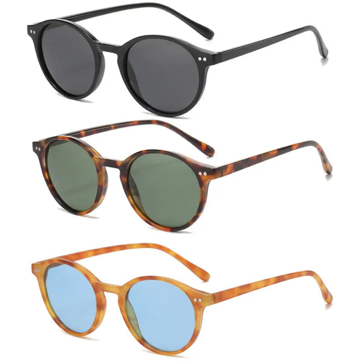 Unisex Polarisierte Sonnenbrille im Retro-Stil mit UV-Schutz für Damen & Herren, ideal für den Sommer.