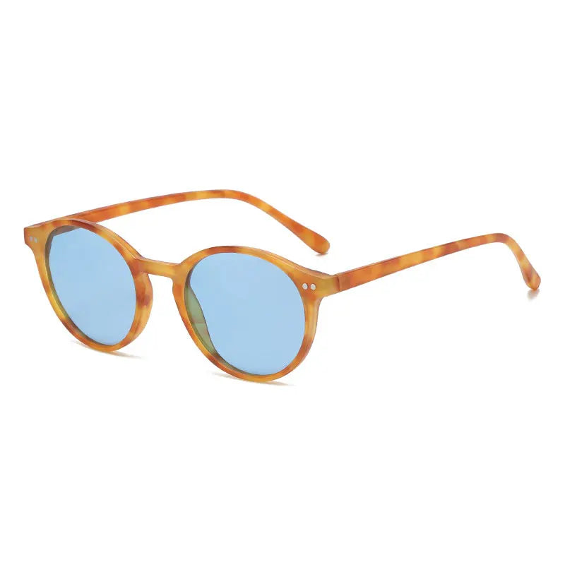Sommer-Accessoire: Polarisierte Retro-Sonnenbrille mit runden Gläsern und UV-Schutz für Herren & Damen.
