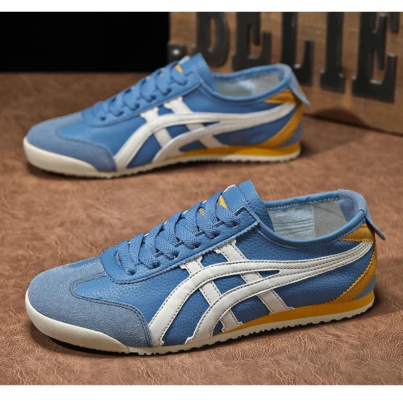 Vielseitige, geometrische Damen & Herren Sommer-Sneaker; stylische Freizeitschuhe für jeden Alltag.