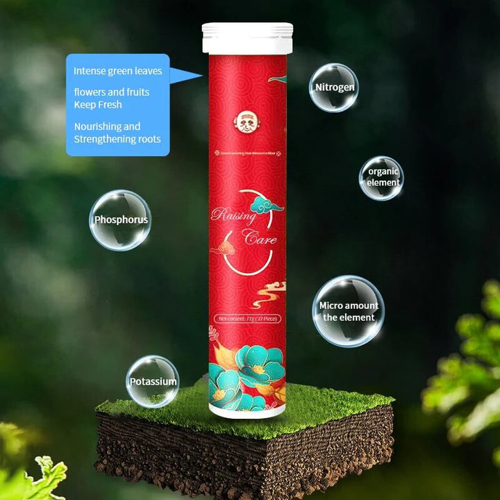 Langzeitdünger Tabletten biologisch. Versorgen Blumen & Gemüsepflanzen langanhaltend, aktivieren Boden.