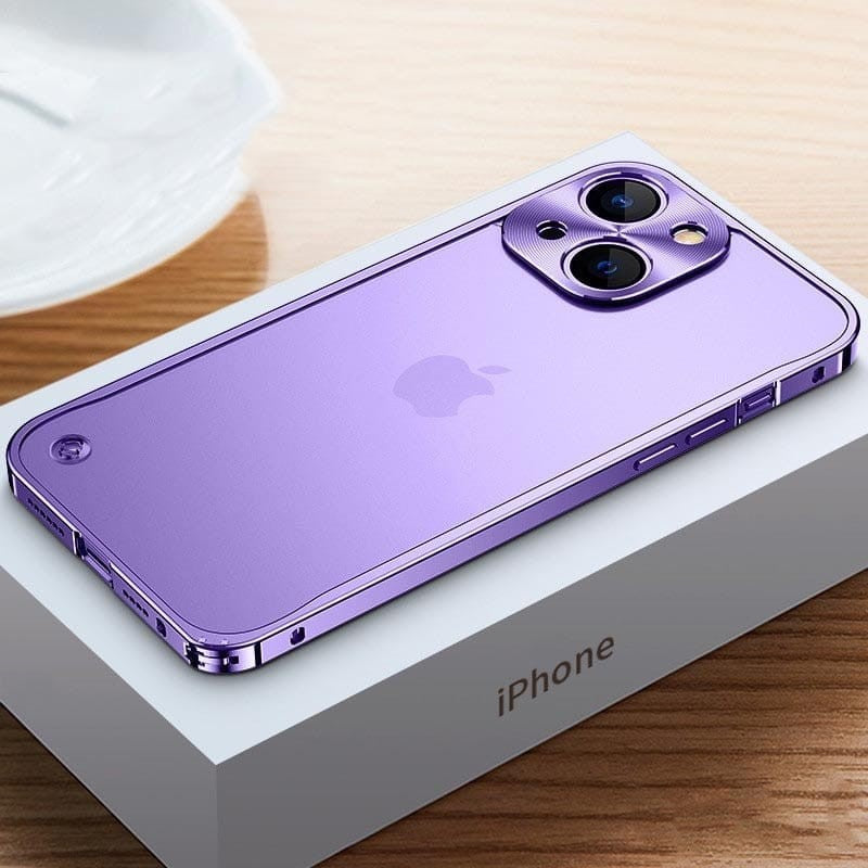 Premium Aluminium iPhone Schutzhülle, elegantes Case für optimalen Handy Schutz und Design.
