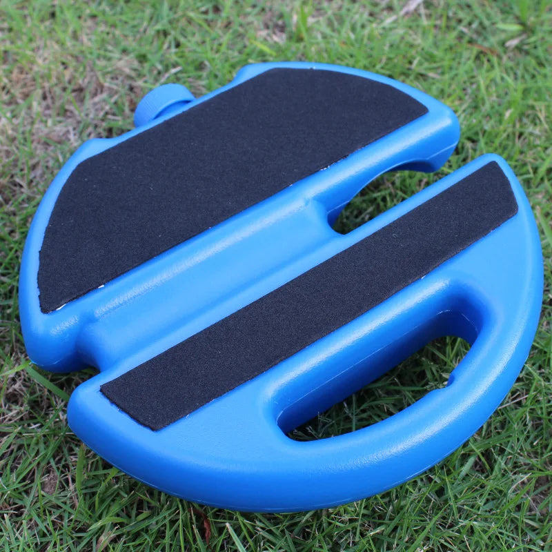 Innovatives Tennisball Trainingsgerät mit robuster Basis und elastischem Seil für konstante Übungswiederholungen.