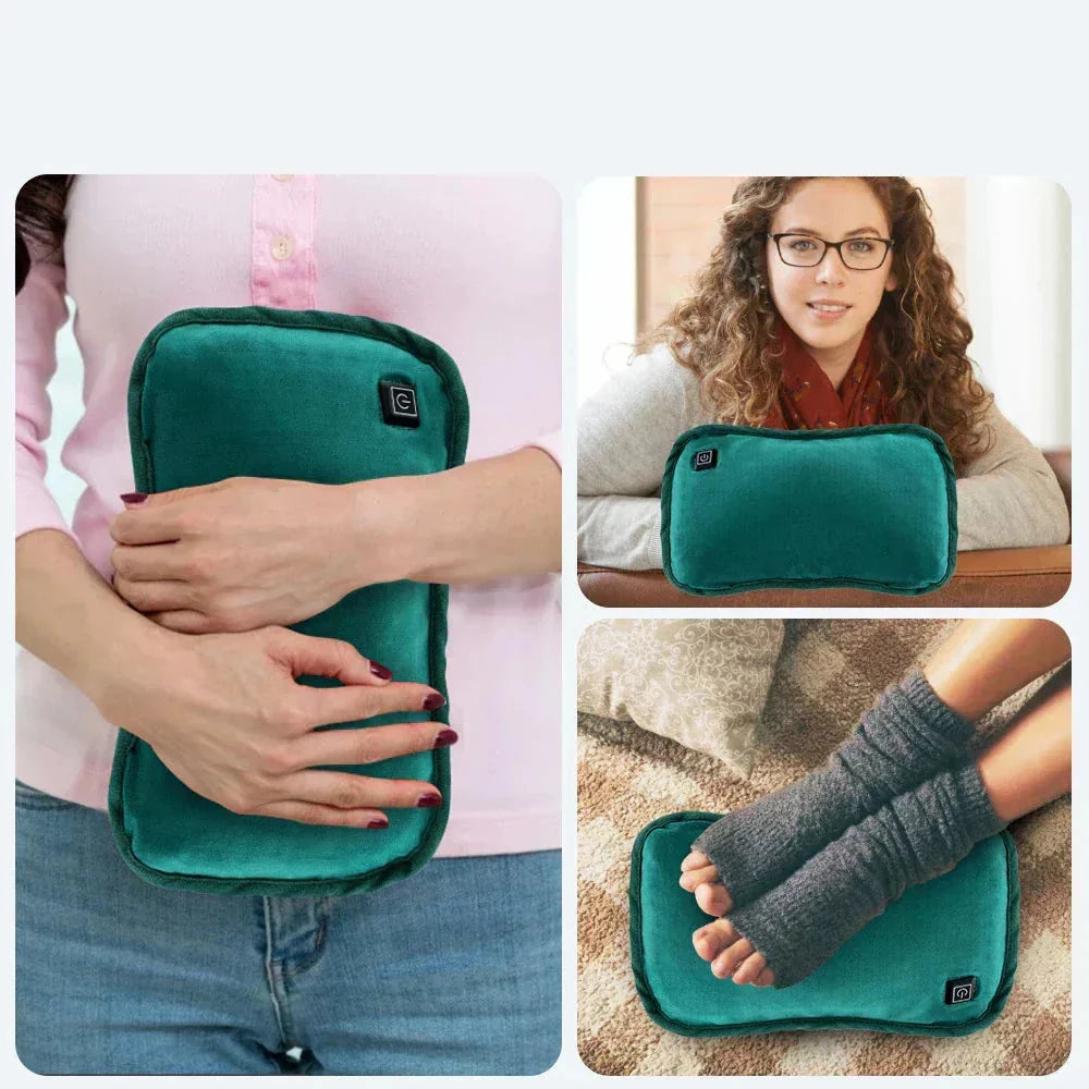 USB-Heizkissen mit Graphen-Technologie, bietet schnelle Wärme und Muskelentspannung für Bauch & Hände.