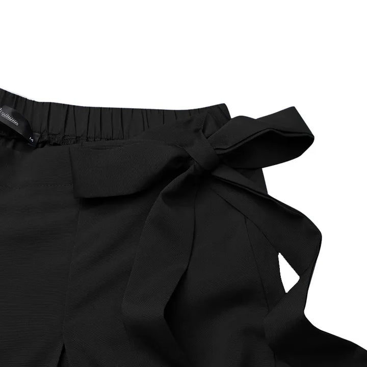 Elegante Damen Arbeitshose High Waist mit weitem Bein, schmeichelhafte Passform für Plus Size Silhouetten.