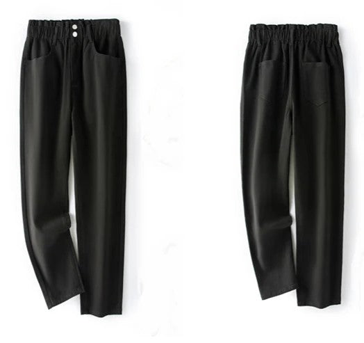 Plus Size Stretch Damenjeans, hellblau, High-Waist, bequem für jeden Tag.