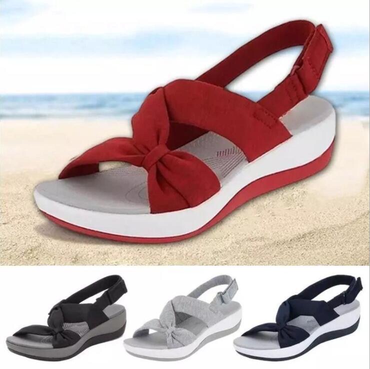 Komfortable Alltagsschuhe für Damen mit Schleife. Ideal als Urlaubsschuhe und bequeme Damenschuhe.