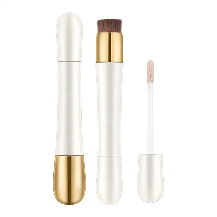Damen Make-up: Farbwechsel Foundation & Concealer. Perfekte Hauttonanpassung & ebenmäßiger Teint.
