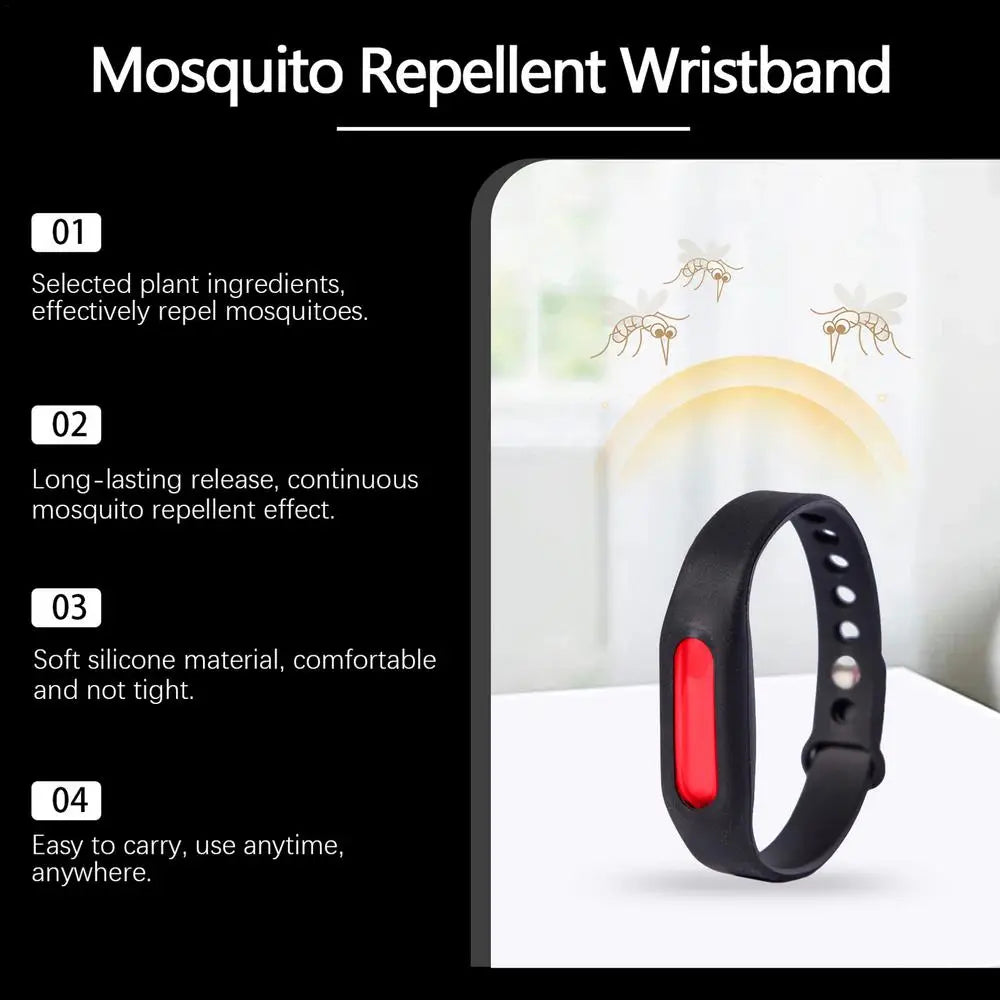 Lang anhaltender Mückenschutz mit diesem Armband, effektiver Insektenschutz für Kinder & Erwachsene ohne Chemie.