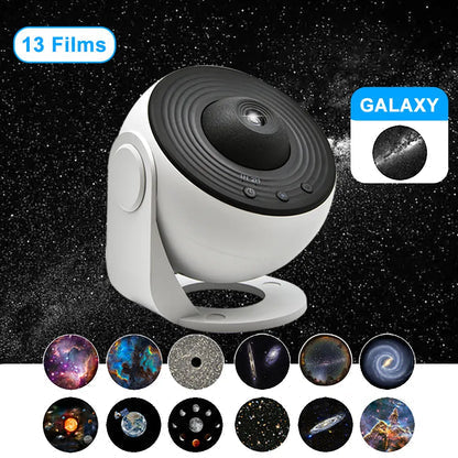 Multifunktionaler Galaxie Projektor mit Sternen- & Nebelansicht, perfekt als Nachtlampe für Kinder & zur Entspannung.