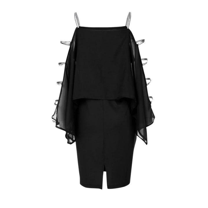 Damen Spitzenkleid in Übergröße, Off-Shoulder Design, perfekt für Herbst und Feste.