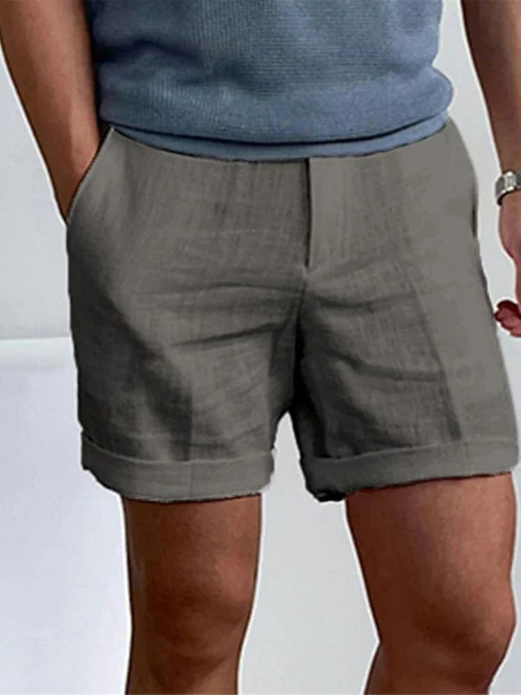 Modische Herren Sommershorts: Atmungsaktiv, locker geschnitten & bequem. Ideal für Freizeit und Alltag im Sommer.