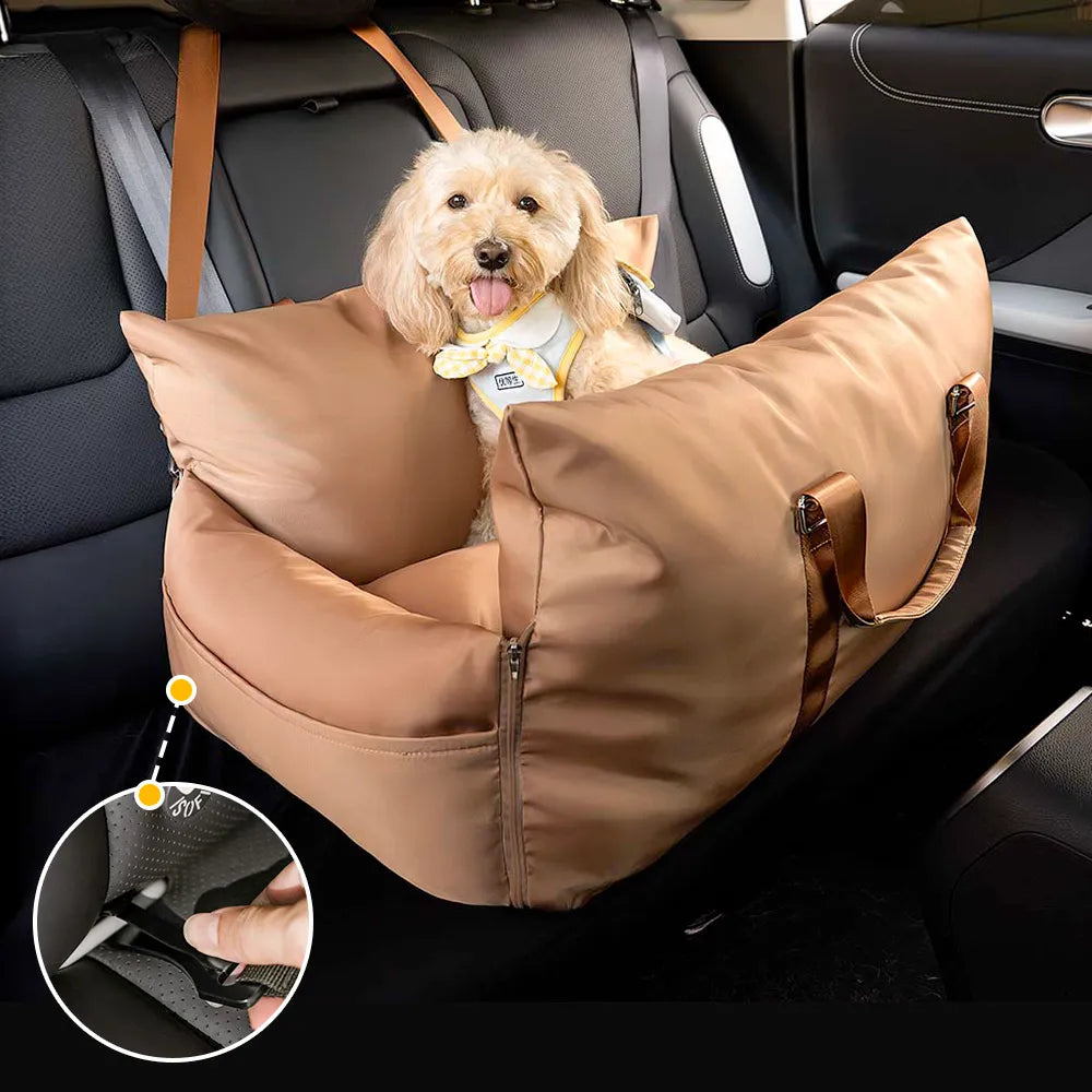 Investition in Sicherheit: ISOFIX Hundesitz für sorgenfreie Autofahrten mit Hund.