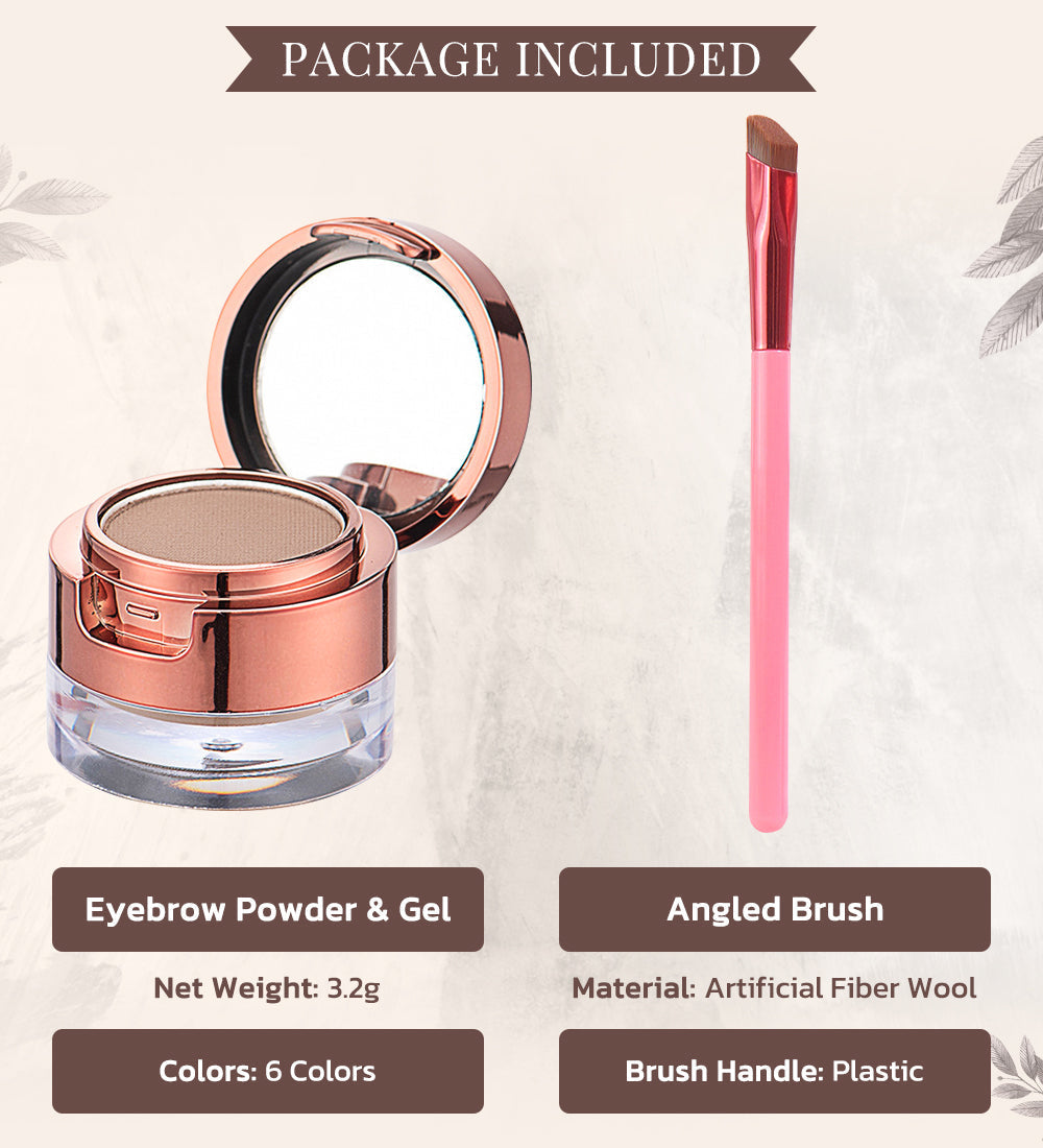 Damen Augenbrauen Kosmetik Set für volle, definierte Brauen & natürlichen Look, wasserfest und präzise.