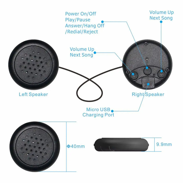 Kabellose Bluetooth Kopfhörer Schlafmaske für Kinder; perfekt für Hörspiele unterwegs & auf Reisen.