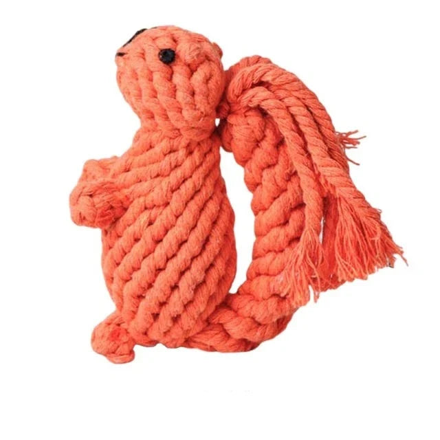 Robustes Kuscheltier für Hunde, langlebiges Spielzeug für Zahnpflege & Spiel.
