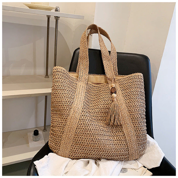 Elegante Zane Handtasche in Beige, modische Kunstleder-Schultertasche für Damen.