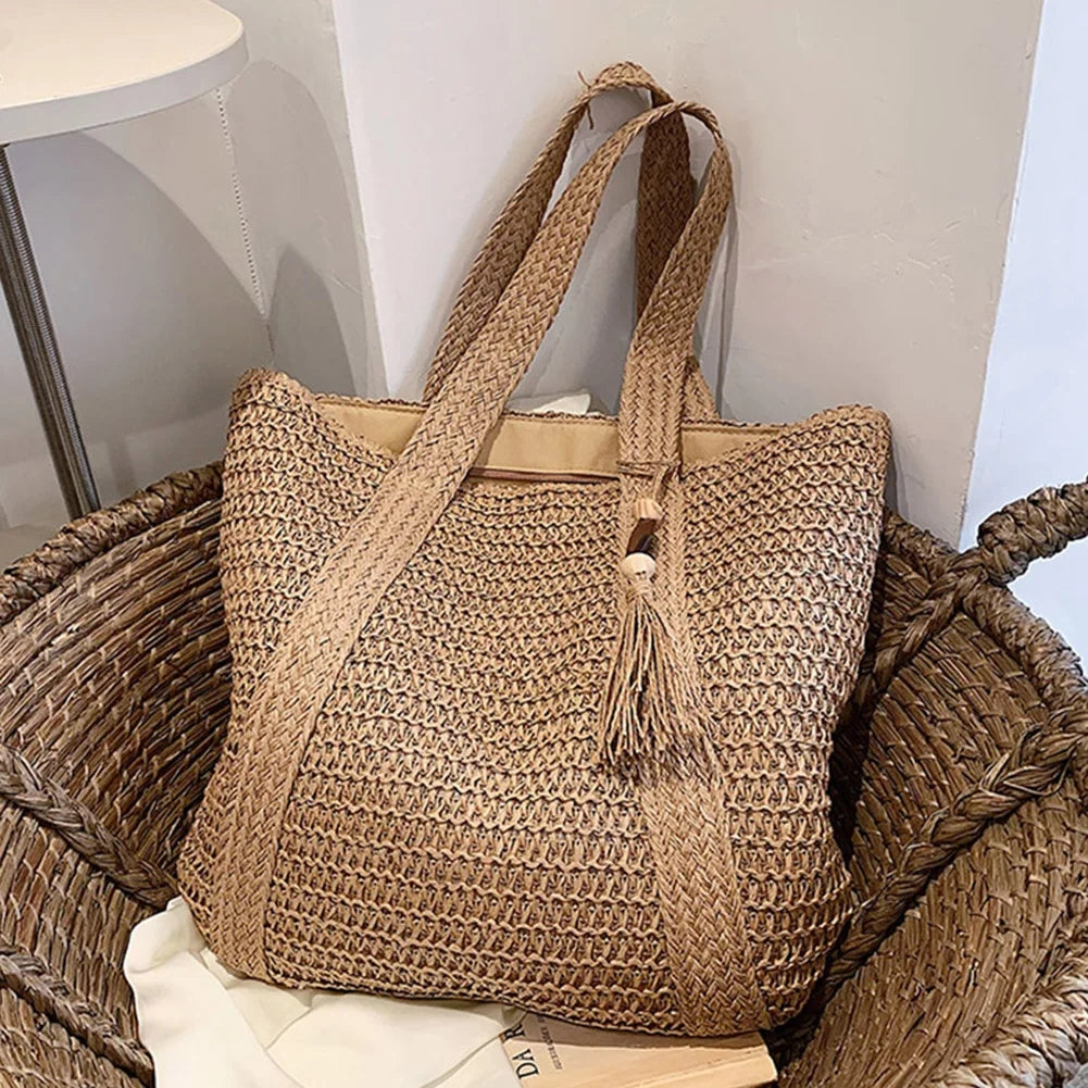 Zane Handtasche: Modisch, geräumig, Kunstleder-Schultertasche für Damen, perfekt für Sommer.
