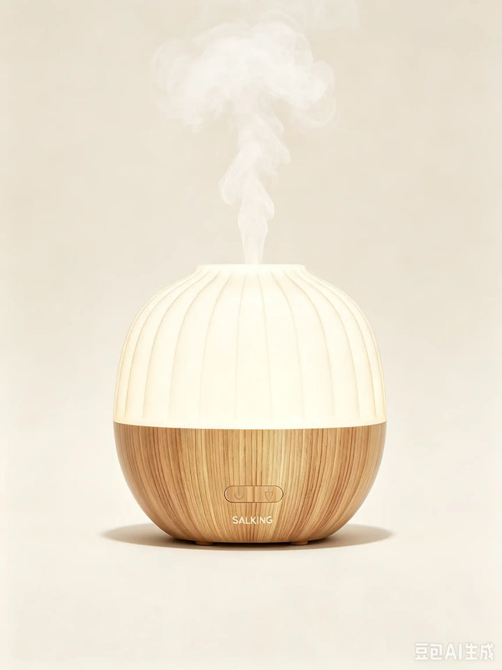 Aroma Diffusor Ultraschall-Vernebler mit LED-Licht für entspannende Aromatherapie & angenehmen Raumduft.