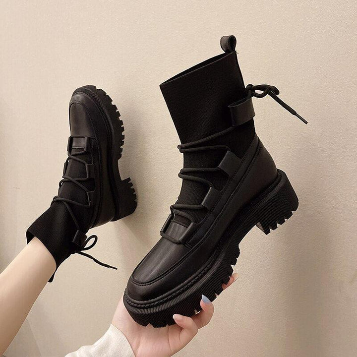 Vielseitige schwarze Modestiefel für Damen. Bequeme Herbststiefel & Winterstiefel, ideal für jeden Tag.