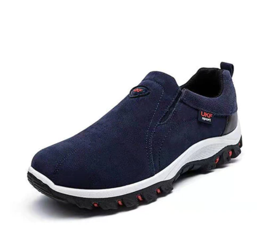 Bequeme orthopädische Herren-Freizeitschuhe, auch als Wanderschuhe & Alltagsschuhe geeignet.