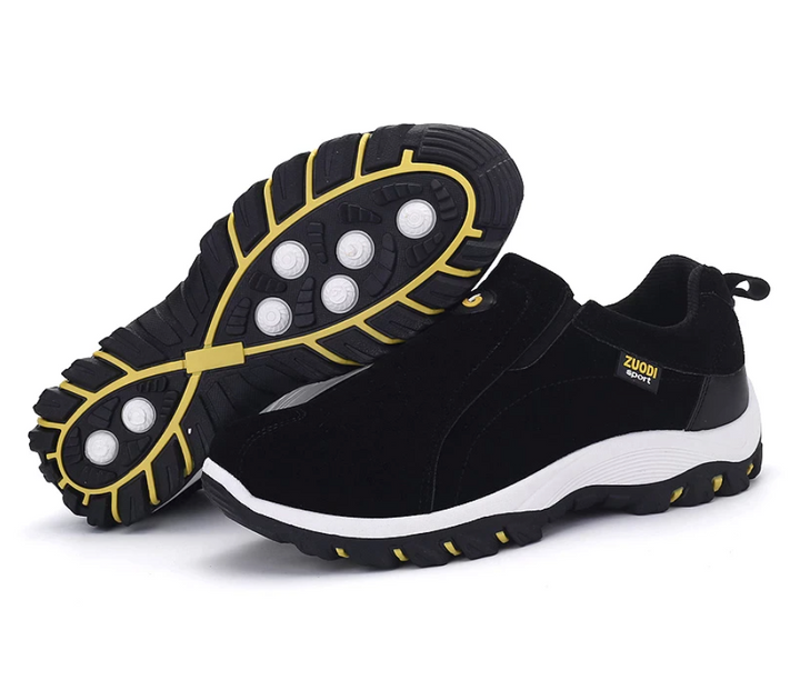 Herren-Komfortschuhe mit orthopädischer Unterstützung, perfekt für lange Spaziergänge & aktiven Alltag.