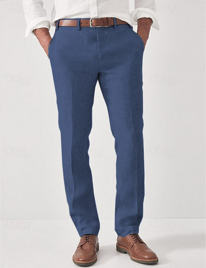 Modische Herren Sommerhose für stilvolle Freizeitlooks. Bequeme Hose perfekt für Strand, Stadt & warme Tage.