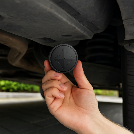 Mini GPS Tracker mit Magnet für diskrete Fahrzeugortung & Haustier-Tracking. USB aufladbar.