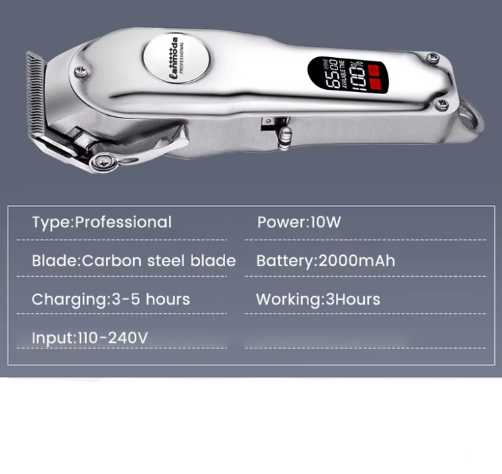 Ergonomischer kabelloser Tier-Trimmer für Hunde & Katzen, einfache & stressfreie Fellpflege, wiederaufladbar.