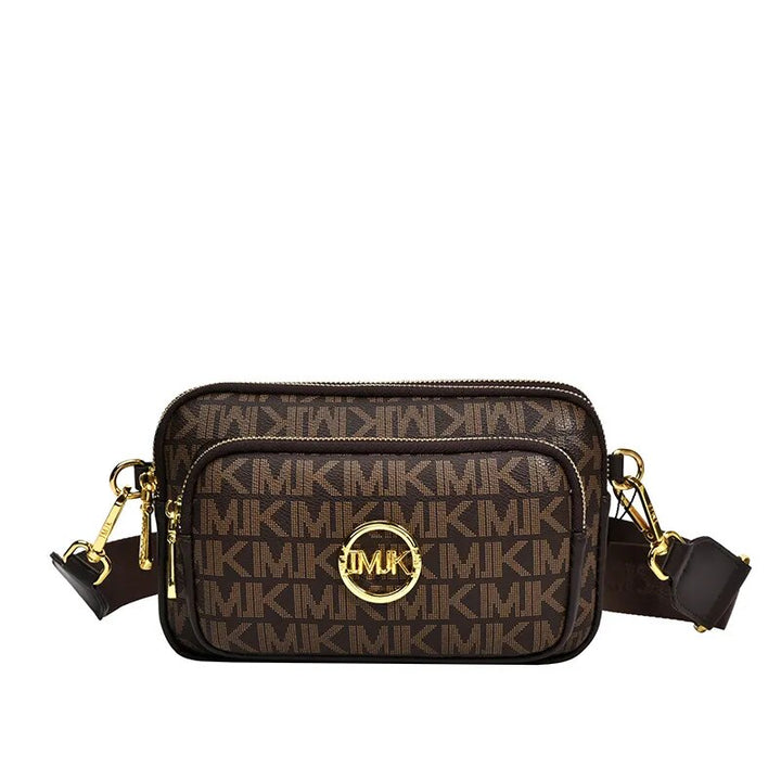 Modische Damen Umhängetasche in Beige, Crossbody-Design. Elegant und praktisch, ein luxuriöses Accessoire.