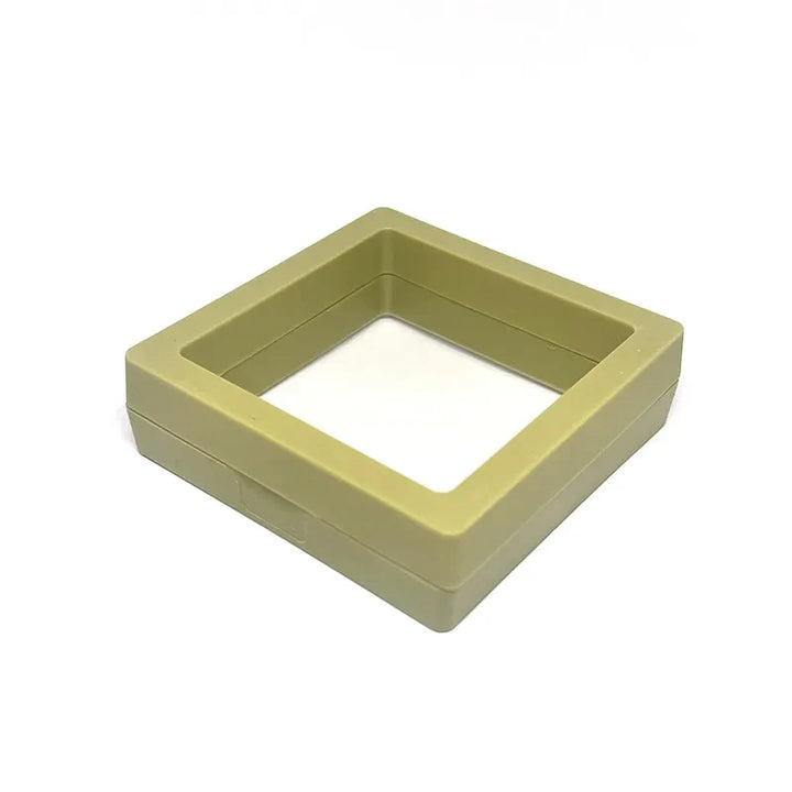 Praktisches 10er-Set schwebender Schmuck-Organizer-Boxen, ideal für Vitrine oder Ladendisplay.