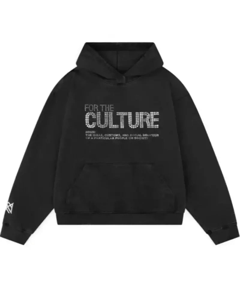 Modischer Damen Strass Hoodie, Must-have für trendige Urban Fashion Styles und Komfort.