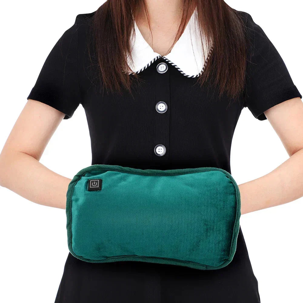 Modernes Graphen Wärmepad zur schnellen und sicheren Wärmeanwendung; tragbares Gesundheits-Gadget.