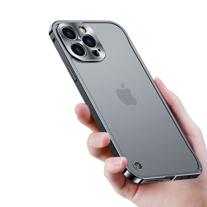 Premium Aluminium iPhone Hülle, robuster Schutz mit elegantem Design für Ihr Smartphone.