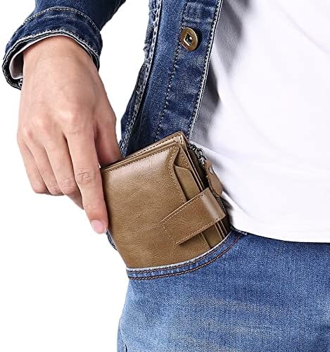 Kompaktes Kartenetui mit RFID-Schutz & integriertem Münzfach. Multifunktionale Geldbörse.