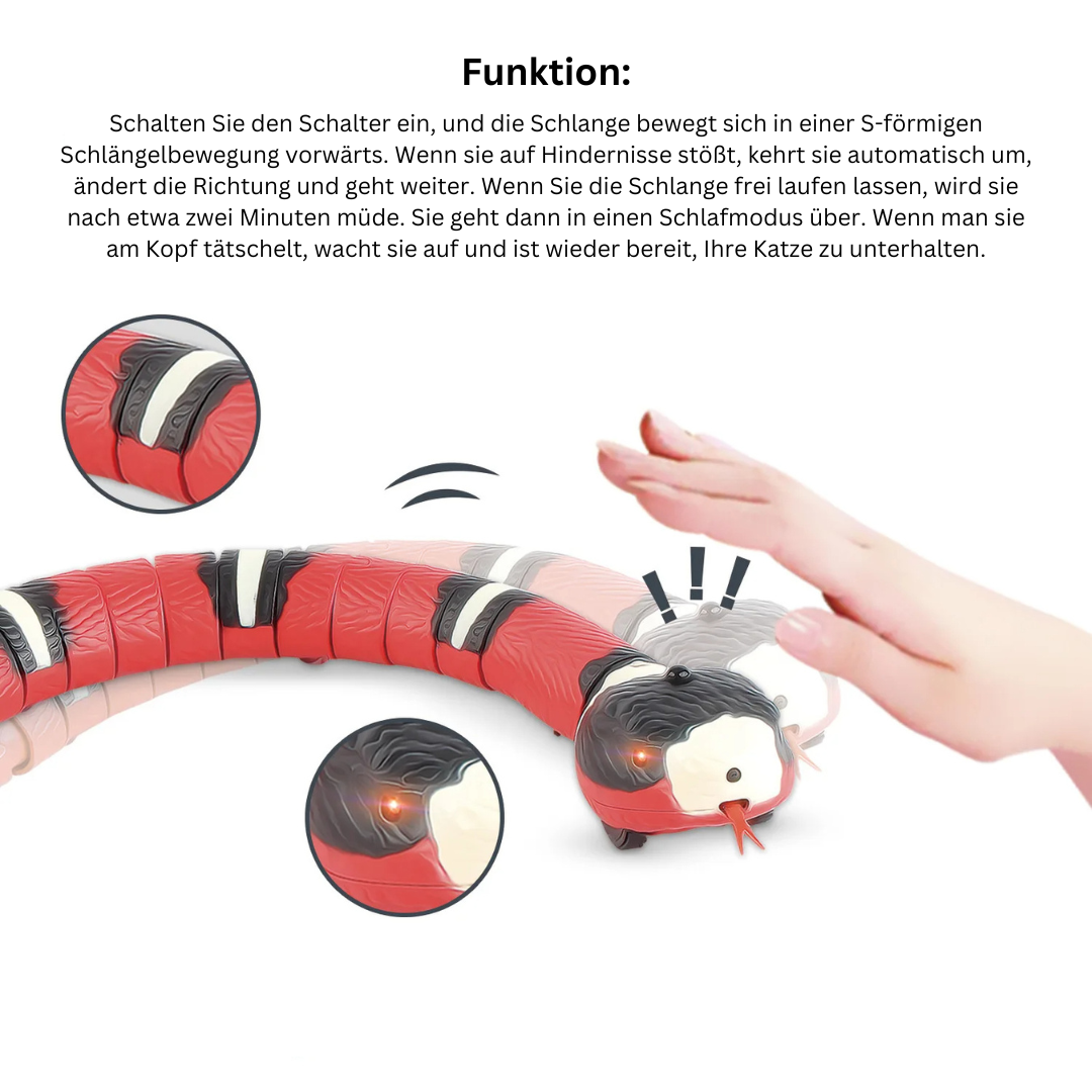 Dieses interaktive Tierspielzeug animiert Ihre Katze zu mehr Bewegung und bietet endlosen Spielspaß.