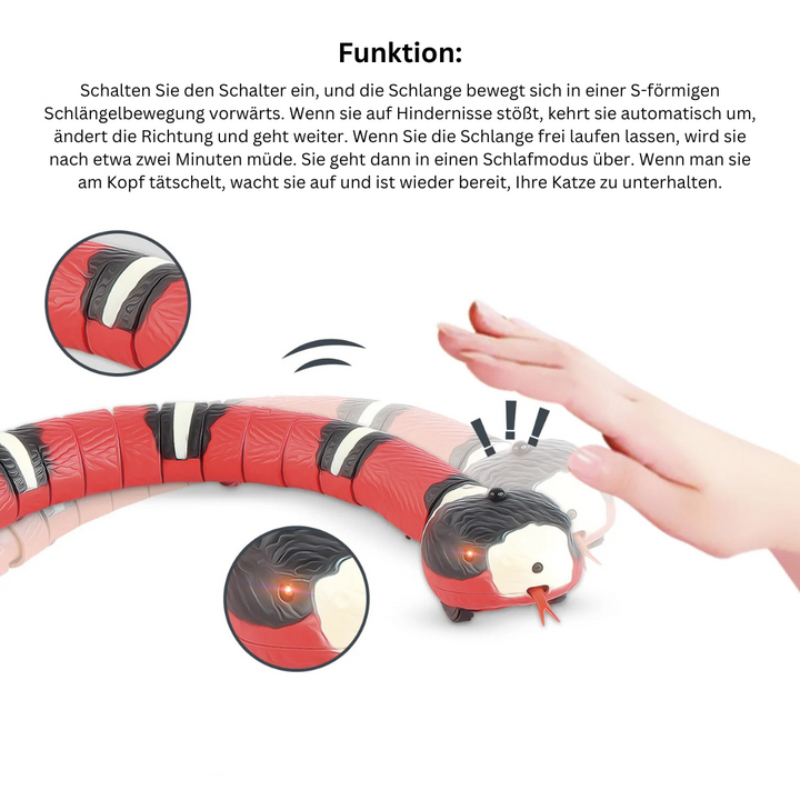 Dieses interaktive Tierspielzeug animiert Ihre Katze zu mehr Bewegung und bietet endlosen Spielspaß.