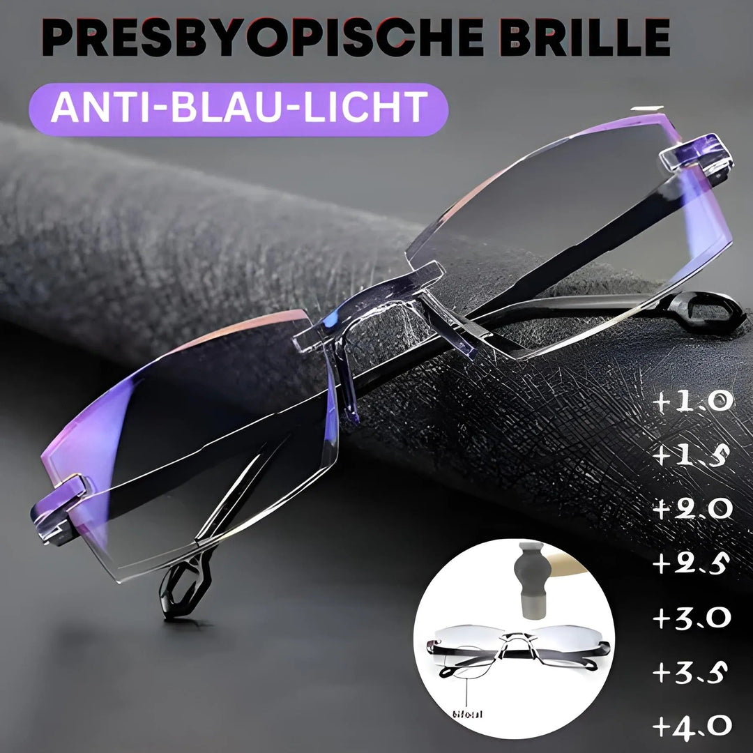 Moderne Unisex Lesebrille mit Blaulichtfilter, kratzfest. Perfekt für Nah- und Fernsicht.