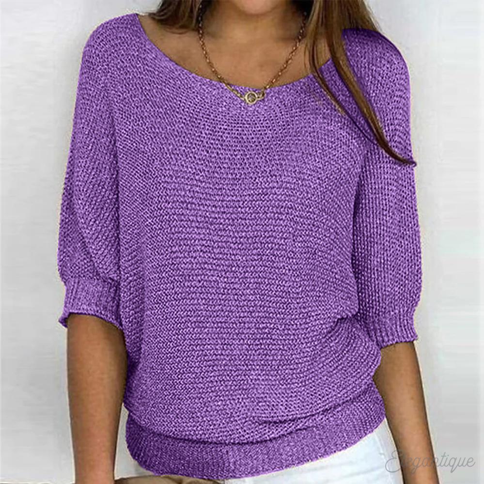 Damen Stilvolles Top, elegant & komfortabel. Vielseitiges Oberteil für Alltag, Büro, Frühling, Sommer, Herbst.
