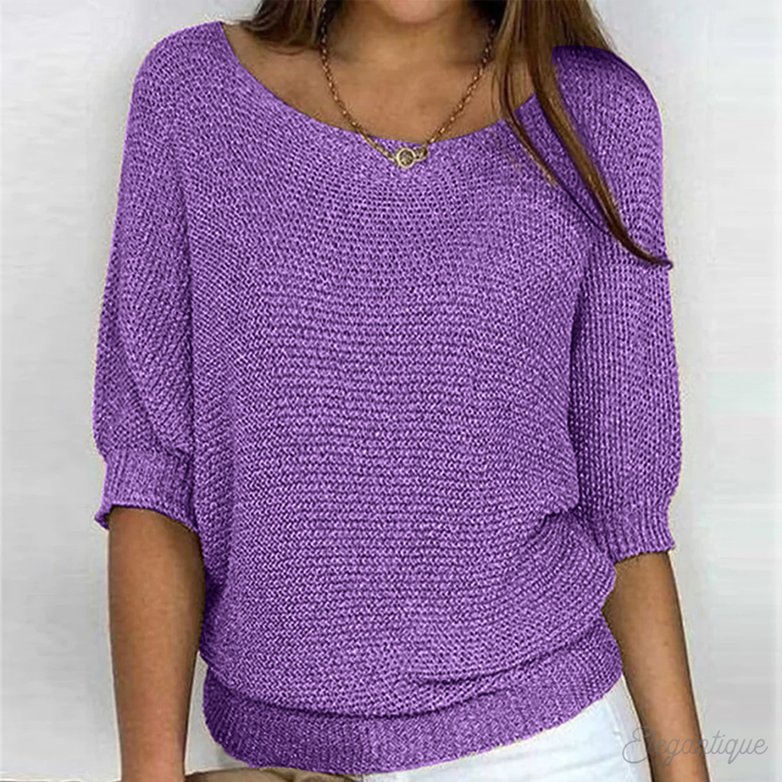 Damen Stilvolles Top, elegant & komfortabel. Vielseitiges Oberteil für Alltag, Büro, Frühling, Sommer, Herbst.