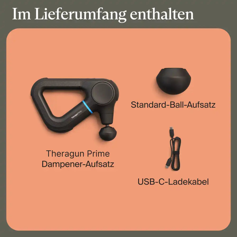 Leistungsstarke Tiefengewebe Massagepistole mit 5 Geschwindigkeiten für Fitness, Sport & Erholung.