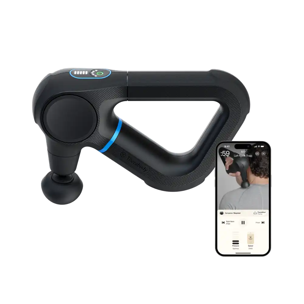 Unisex Massagepistole Tiefengewebe mit 5 Geschwindigkeiten für effektive Muskelentspannung & Regeneration.