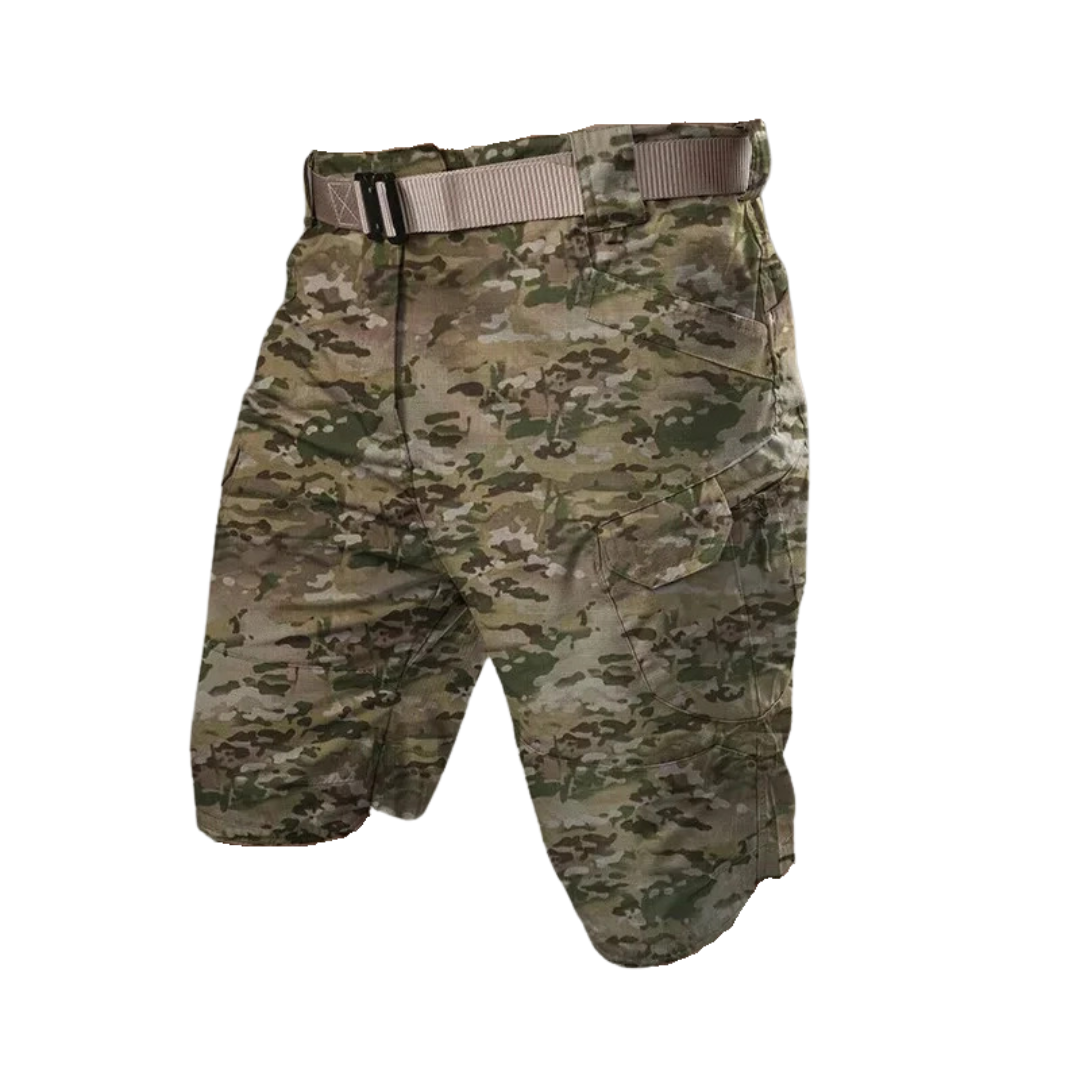 Sommerliche Herren Cargo Shorts, atmungsaktiv, ideal für Outdoor-Freizeit & Sport.