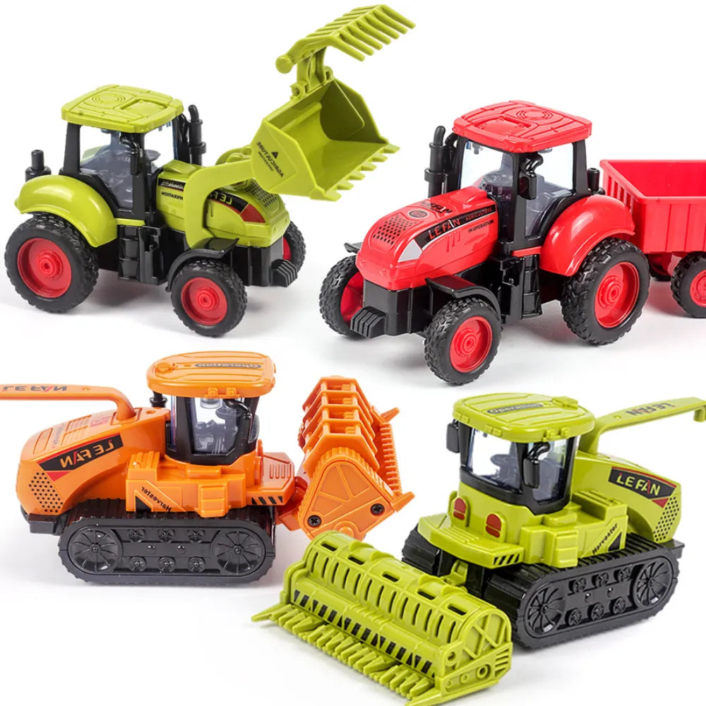 Detailgetreuer Traktor Spielzeug für Kinder, ideal für stundenlangen Bauernhof-Spielspaß und Rollenspiele.