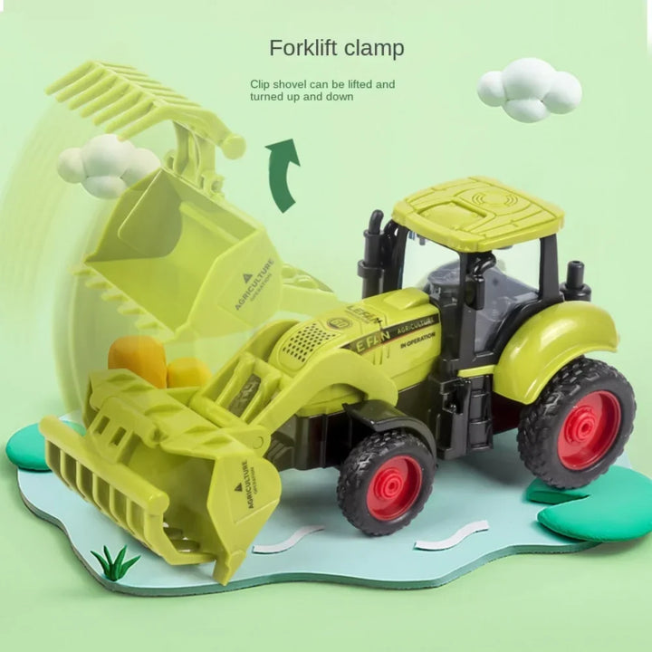Hochwertiges Traktor Fahrzeug Spielzeug für Kinder; realistisches Modell für spannende Bauernhof-Erlebnisse.