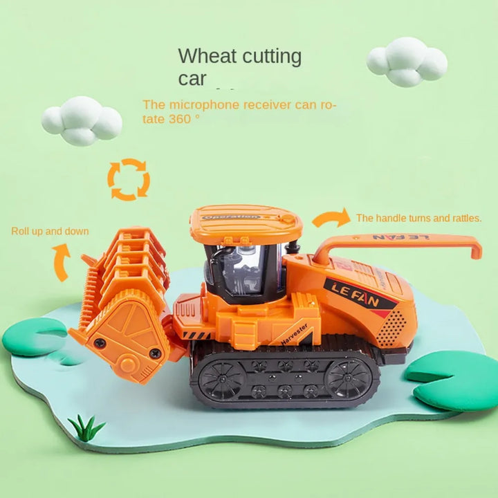 Robustes Bauernhof Traktor Spielzeug, inspiriert von echten Landwirtschafts-Maschinen; großes Geschenk für Kinder.